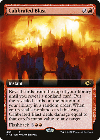Calibrated Blast (Extended Art) [Modern Horizons 2]