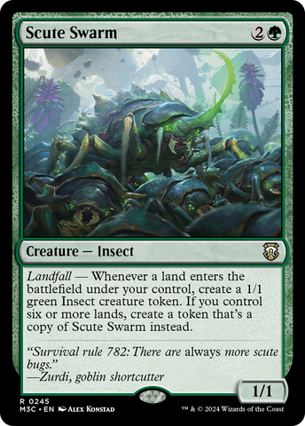 Scute Swarm [Modern Horizons 3 Commander]