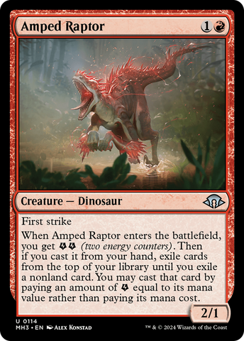 Amped Raptor [Modern Horizons 3]