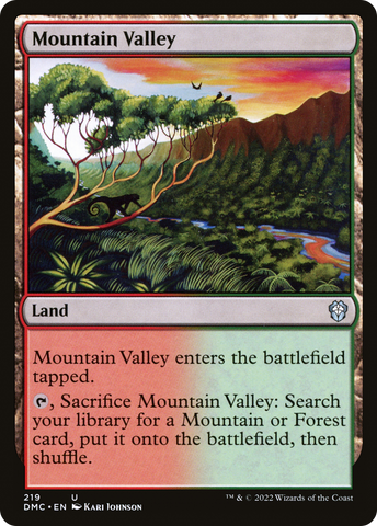 Mountain Valley [Dominaria United Commander]