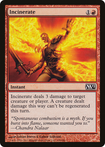 Incinerate [Magic 2012]