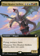 Two-Headed Hellkite (Extended Art) [Dominaria United Commander]