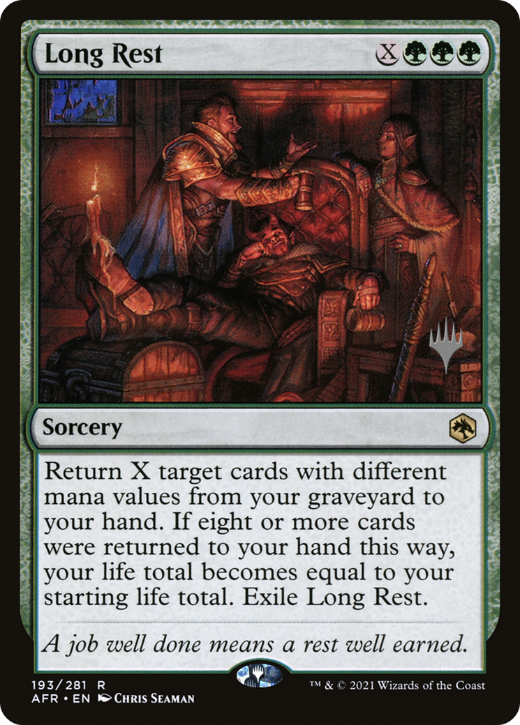 Long Rest (Promo Pack) [Dungeons & Dragons: Adventures in the Forgotten Realms Promos]