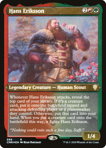 Hans Eriksson [Commander Legends Etched]