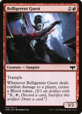 Belligerent Guest [Innistrad: Crimson Vow]