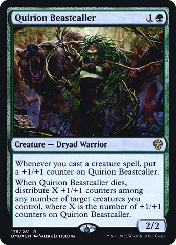 Quirion Beastcaller [Dominaria United Prerelease Promos]