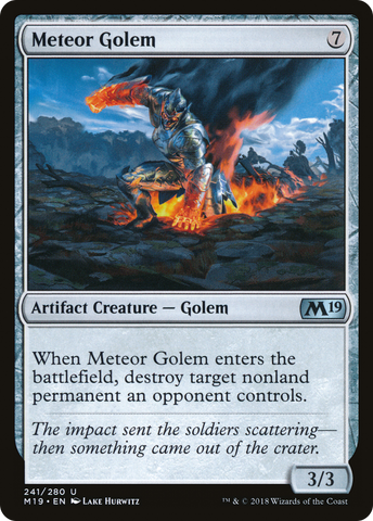 Meteor Golem [Core Set 2019]