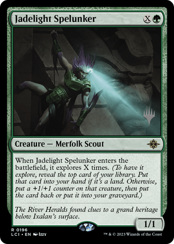 Jadelight Spelunker (Promo Pack) [The Lost Caverns of Ixalan Promos]