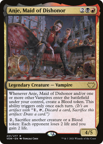 Anje, Maid of Dishonor [Innistrad: Crimson Vow]