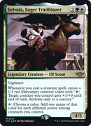 Selvala, Eager Trailblazer [Outlaws of Thunder Junction Prerelease Promos]