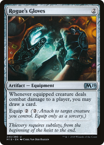Rogue's Gloves [Core Set 2019]