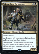 Triumphant Adventurer [Dungeons & Dragons: Adventures in the Forgotten Realms Prerelease Promos]