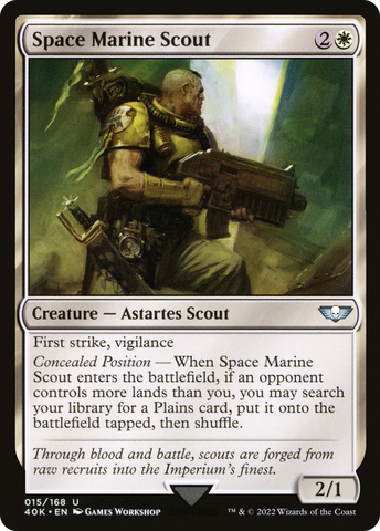 Space Marine Scout [Universes Beyond: Warhammer 40,000]