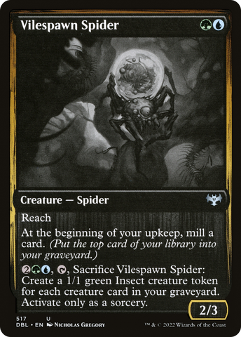 Vilespawn Spider [Innistrad: Double Feature]