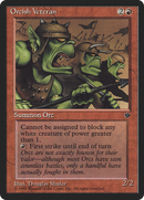 Orcish Veteran (Douglas Shuler) [Fallen Empires]