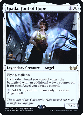 Giada, Font of Hope [Streets of New Capenna Prerelease Promos]