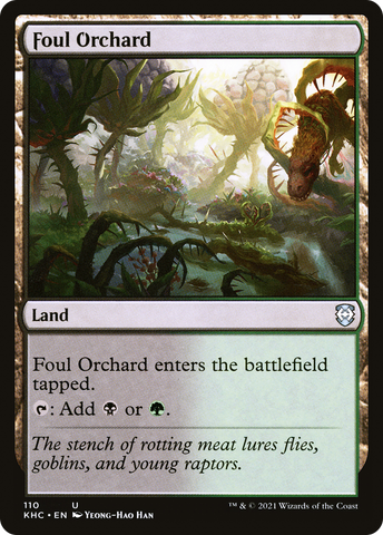 Foul Orchard [Kaldheim Commander]