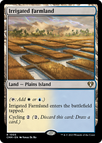 Irrigated Farmland [Commander Masters]