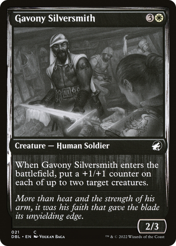 Gavony Silversmith [Innistrad: Double Feature]