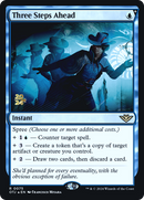 Three Steps Ahead [Outlaws of Thunder Junction Prerelease Promos]