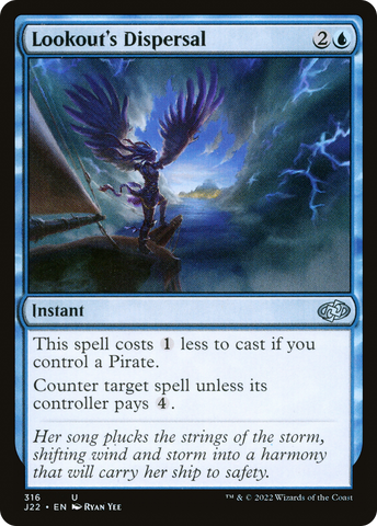 Lookout's Dispersal [Jumpstart 2022]