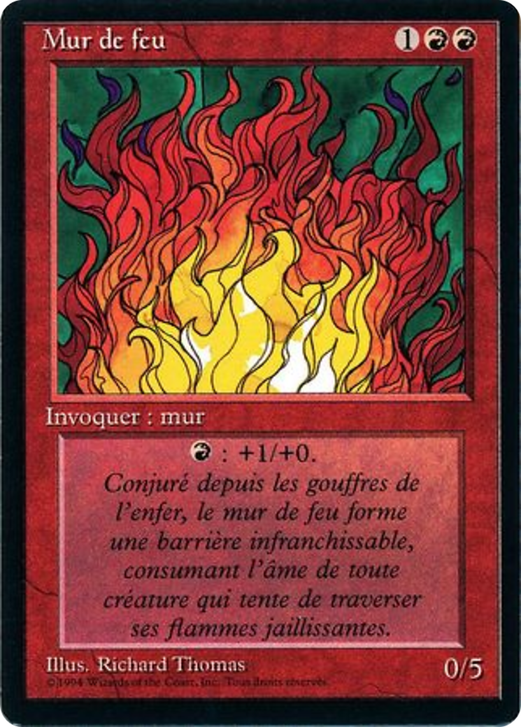 Wall of Fire [Foreign Black Border]