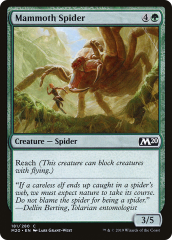 Mammoth Spider [Core Set 2020]