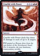 Crackle with Power [Strixhaven: School of Mages Prerelease Promos]