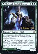 Kolvori, God of Kinship // The Ringhart Crest   [Kaldheim Prerelease Promos]