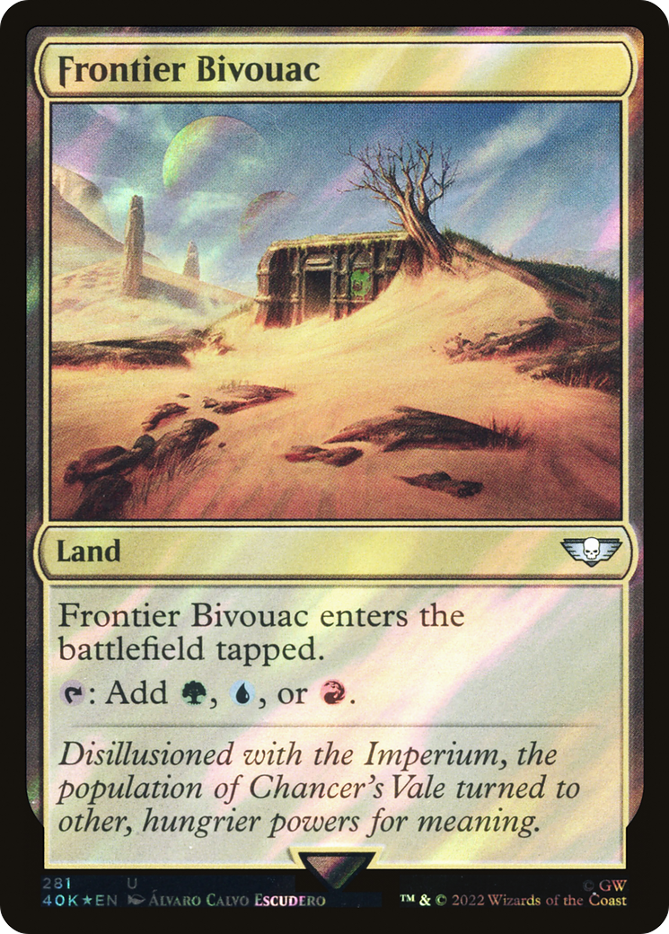 Frontier Bivouac (Surge Foil) [Universes Beyond: Warhammer 40,000]