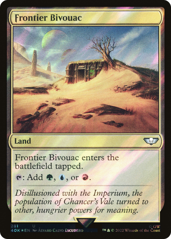 Frontier Bivouac (Surge Foil) [Universes Beyond: Warhammer 40,000]