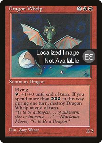 Dragon Whelp [Fourth Edition Foreign Black Border]
