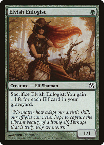 Elvish Eulogist [Duels of the Planeswalkers]