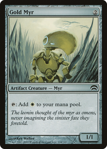 Gold Myr [Planechase]