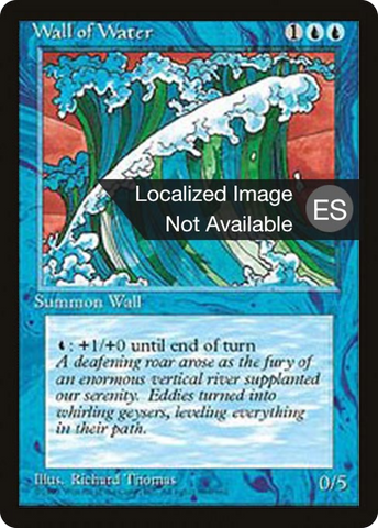 Wall of Water [Fourth Edition Foreign Black Border]