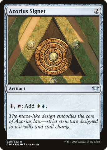 Azorius Signet [Commander 2020]