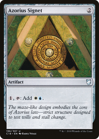 Azorius Signet [Commander 2018]