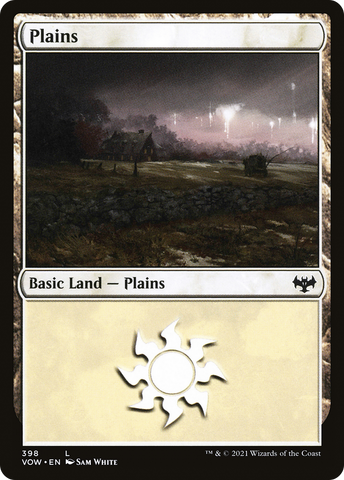 Plains (398) [Innistrad: Crimson Vow]