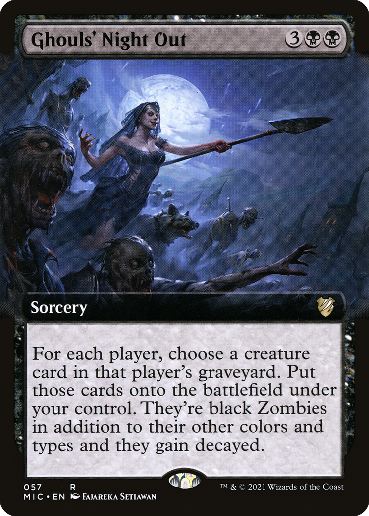 Ghouls' Night Out (Extended) [Innistrad: Midnight Hunt Commander]