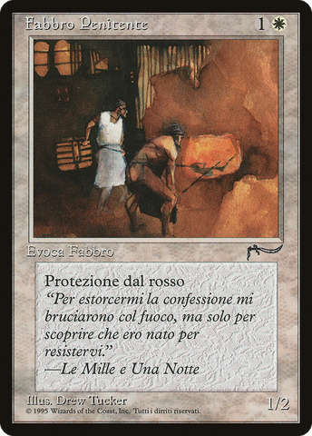 Repentant Blacksmith (Italian) - "Fabbro Penitente" [Rinascimento]