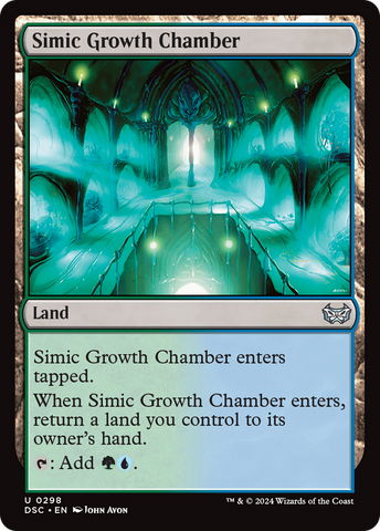 Simic Growth Chamber [Duskmourn: House of Horror Commander]