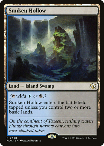 Sunken Hollow [March of the Machine Commander]