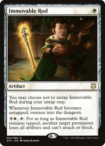 Immovable Rod [Dungeons & Dragons: Adventures in the Forgotten Realms Commander]
