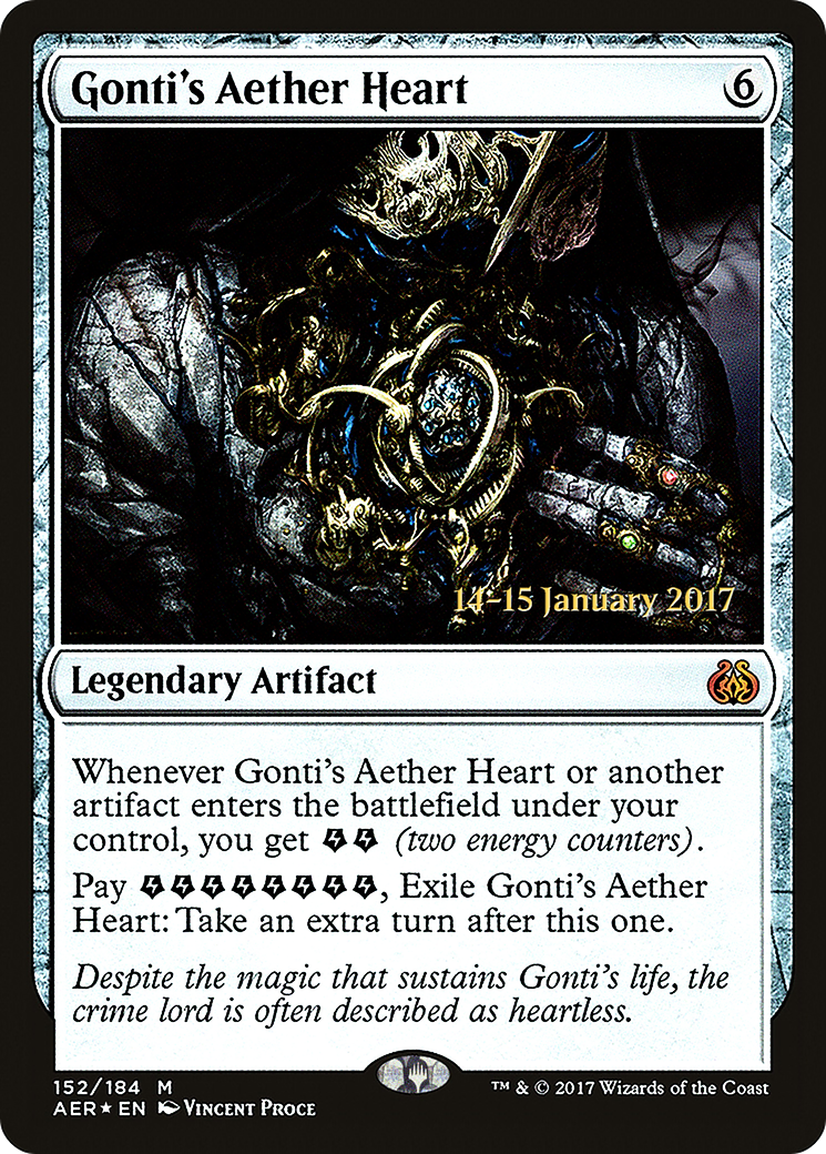Gonti's Aether Heart [Aether Revolt Prerelease Promos]