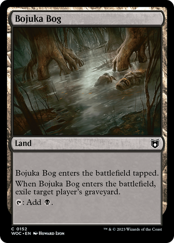 Bojuka Bog [Wilds of Eldraine Commander]