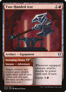 Two-Handed Axe // Sweeping Cleave [Commander Legends: Battle for Baldur's Gate]