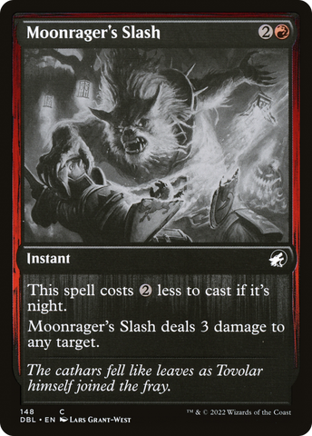Moonrager's Slash [Innistrad: Double Feature]