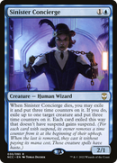 Sinister Concierge (Promo Pack) [Streets of New Capenna Commander Promos]