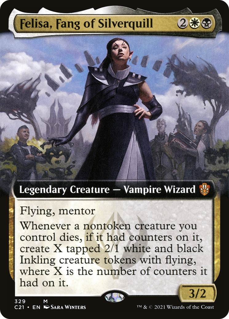 Felisa, Fang of Silverquill (Extended) [Commander 2021]
