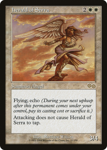Herald of Serra [Urza's Saga]